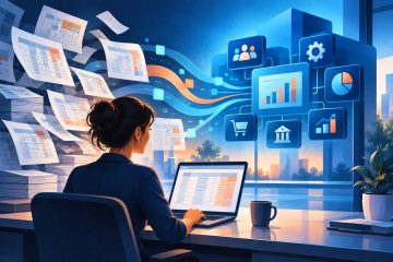 Una planilla se transforma en un sistema empresarial con información conectada.